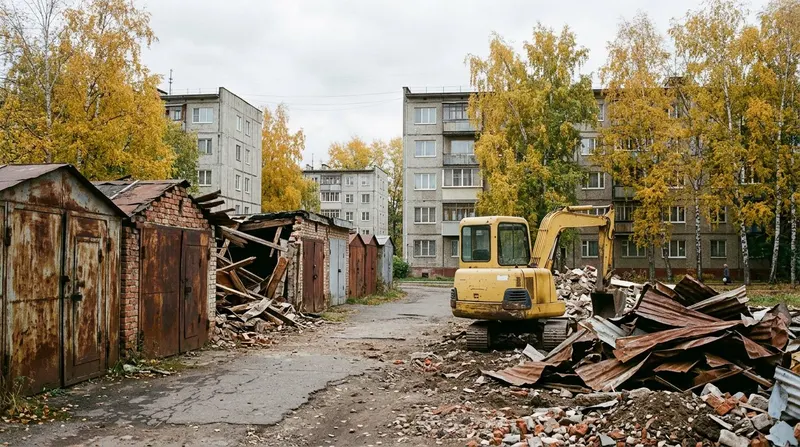 В Иркутске снесли 17 самовольных гаражей. Что новый обзор Верховного суда значит для частных домов