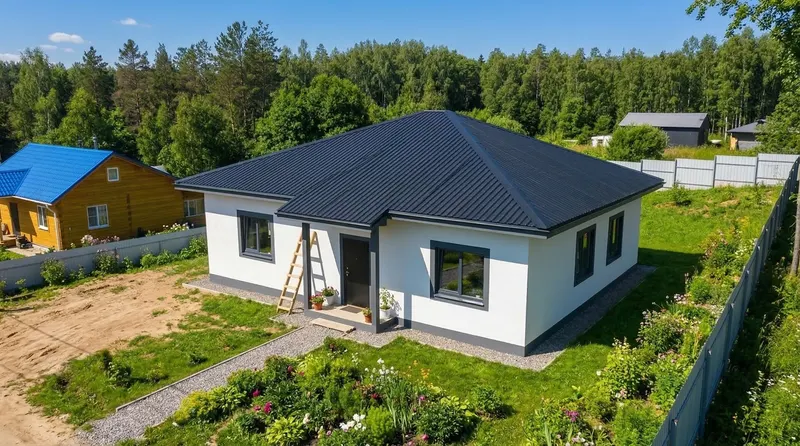 Дом из газобетона 170 м2
