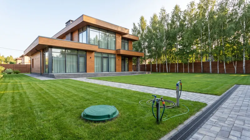 Водоснабжение и канализация дома 180 м² в Кемерове