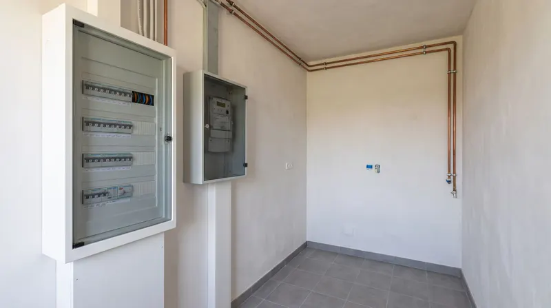 Электрика дома 240 м² со щитом на 60 модулей